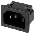PD-42R02-11 - PWR ENT RCPT IEC 320-C14 PNL QC