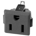 PD-15-1-GY - PWR ENT RCPT NEMA 5-15R PNL QC