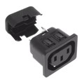 6610.2016 - PWR ENT RCPT IEC320-2-2F PNL IDC