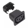 6610.3016 - PWR ENT RCPT IEC320-2-2F PNL IDC
