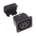 6610.4015 - PWR ENT RCPT IEC320-2-2F PNL IDC