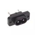 6160.0017 - PWR ENT RCPT IEC320-C8 PANEL QC