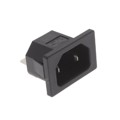 6162.0004 - PWR ENT RCPT IEC320-C18 PANEL QC