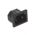 6162.0031 - PWR ENT RCPT IEC320-C18 PNL SLDR