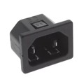 6162.0038 - PWR ENT RCPT IEC320-C18 PANEL QC