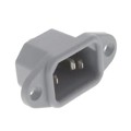 6162.0048 - PWR ENT RCPT IEC320-C14 PNL SLDR