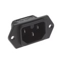 6110.9300 - PWR ENT RCPT IEC320-C16 RIVET QC