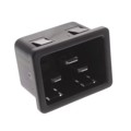 6163.0010 - PWR ENT RCPT IEC320-C20 PNL SLDR