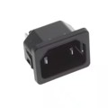 6102.5325 - PWR ENT RCPT IEC320-C18 PANEL QC