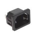 6102.5312 - PWR ENT RCPT IEC320-C18 PANEL QC