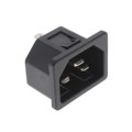 6173.0015 - PWR ENT RCPT IEC320-C22 PANEL QC