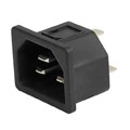 6173.0018 - PWR ENT RCPT IEC320-C22 PANEL QC