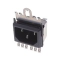 GRF2.0320.11 - PWR ENT RCPT IEC320-C14 PANEL QC