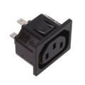 4728.0100 - PWR ENT RCPT IEC320-2-2F PNL QC