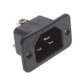 6173.0004 - PWR ENT RCPT IEC320-C22 PNL SCRW