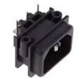 GSF1.0001.01 - PWR ENT RCPT IEC320-C14 PNL SLDR