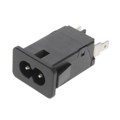 5008.2010 - PWR ENT RCPT IEC320-C8 PANEL QC