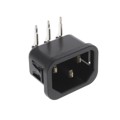 6130.5615 - PWR ENT RCPT IEC320-C14 PNL SLDR