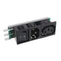 6431.0053.15 - PWR ENT IN/OUT IEC320-2-2F PNL