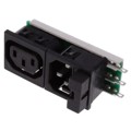 6423.0251.30 - PWR ENT IN/OUT IEC320-2-2F PNL