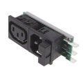 6423.0253.30 - PWR ENT IN/OUT IEC320-2-2F PNL