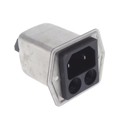 5707.0103.412 - PWR ENT RCPT IEC320-C18 PANEL QC