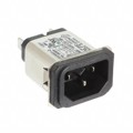 1-6609987-9 - PWR ENT RCPT IEC320-C14 PANEL QC