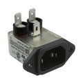 6609015-4 - PWR ENT RCPT IEC320-C14 PANEL QC