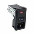 PS0SSD000 - PWR ENT MOD RCPT IEC320-C14 PNL