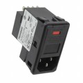 PS000SH30 - PWR ENT MOD RCPT IEC320-C14 PNL
