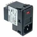 4-6609952-5 - PWR ENT MOD RCPT IEC320-C14 PNL