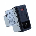 4-6609106-1 - PWR ENT MOD RCPT IEC320-C14 PNL