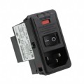 PS0S0SSX0 - PWR ENT MOD RCPT IEC320-C14 PNL