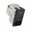 PS00XDH6B - PWR ENT MOD RCPT IEC320-C14 PNL