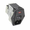 1-6609104-4 - PWR ENT MOD RCPT IEC320-C14 PNL