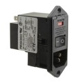 3-6609940-4 - PWR ENT MOD RCPT IEC320-C14 PNL
