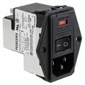 2-6609929-9 - PWR ENT MOD RCPT IEC320-C14 PNL