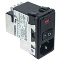 7-6609107-7 - PWR ENT MOD RCPT IEC320-C14 PNL