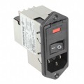 7-6609940-2 - PWR ENT MOD RCPT IEC320-C14 PNL