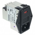 8-6609930-8 - PWR ENT MOD RCPT IEC320-C14 PNL