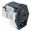 7-6609928-3 - PWR ENT MOD RCPT IEC320-C14 PNL
