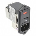 6609941-5 - PWR ENT MOD RCPT IEC320-C14 PNL