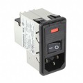 4-6609106-5 - PWR ENT MOD RCPT IEC320-C14 PNL