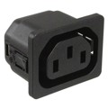 6610.1154 - PWR ENT RCPT IEC320-2-2F PNL IDC