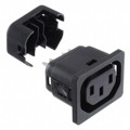 6610.3016.03 - PWR ENT RCPT IEC320-2-2F PNL IDC