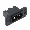 6160.0143 - 2577, IEC APPLIANCE INLET C8P, 7
