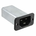 C22F.0105 - PWR ENT RCPT IEC320-C22 PANEL QC