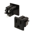 738W-X2/03 - PWR ENT RCPT NEMA5-15 PANEL QC