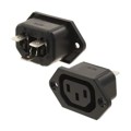 6600.3300 - PWR ENT RCPT IEC320-2-2F PNL QC