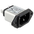 6609987-2 - PWR ENT RCPT IEC320-C14 PANEL QC